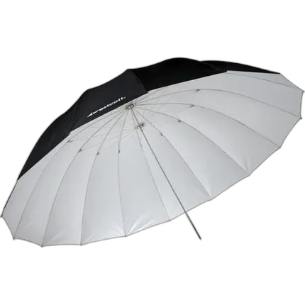 Westcott 7ft White / Black Parabolic Umbrella