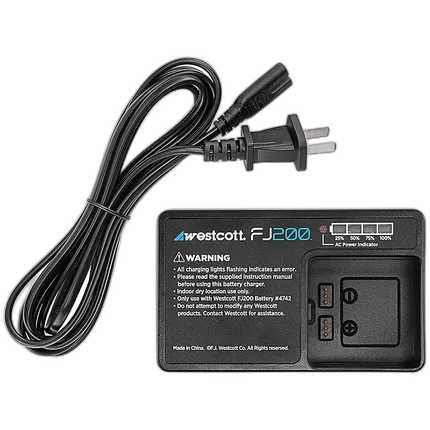 Westcott FJ200 Battery Charger and Cord