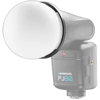 Westcott Diffusion Dome f/ FJ200 and FJ80 (Includes FJ80 Mounting Ring) 1