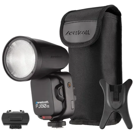 Westcott FJ80II Universal Touchscreen 80Ws Speedlight With Sony Adapter