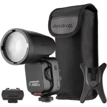 Westcott FJ80 II M Universal Touchscreen 80Ws Speedlight w/Adapter for Sony