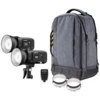 Westcott FJ Wireless 2-Light Portable Portrait Flash Kit with FJ-X3M Univers 0