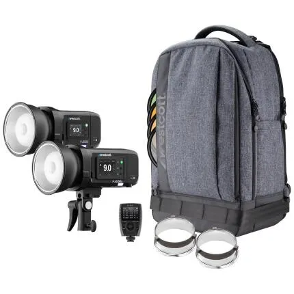Westcott FJ Wireless 2-Light Portable Portrait Flash Kit with FJ-X3S Trigger