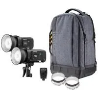 Westcott FJ Wireless 2-Light Portable Portrait Flash Kit with FJ-X3S Trigger 0