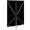 Westcott 5x7 Ft Black X-Drop System Background  Kit