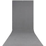 Westcott X-Drop Wrinkle-Resistant Backdrop - Neutral Gray Sweep 5x12ft
