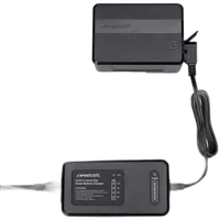 Westcott Flex Cine Bi-Color LED 2-Light Travel Kit w Mini V-Mount Batteries 1