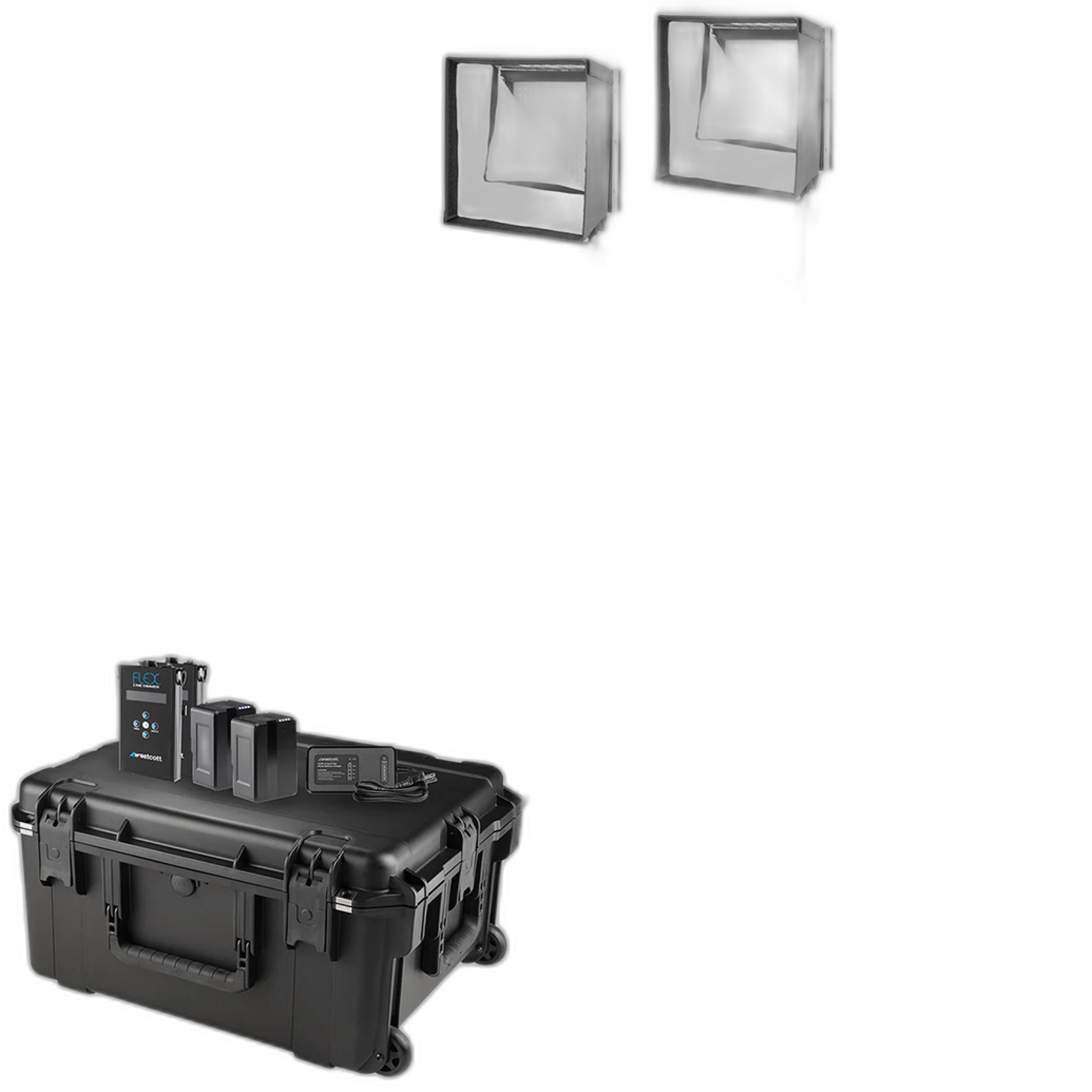 Westcott Flex Cine Bi-Color LED 2-Light Travel Kit