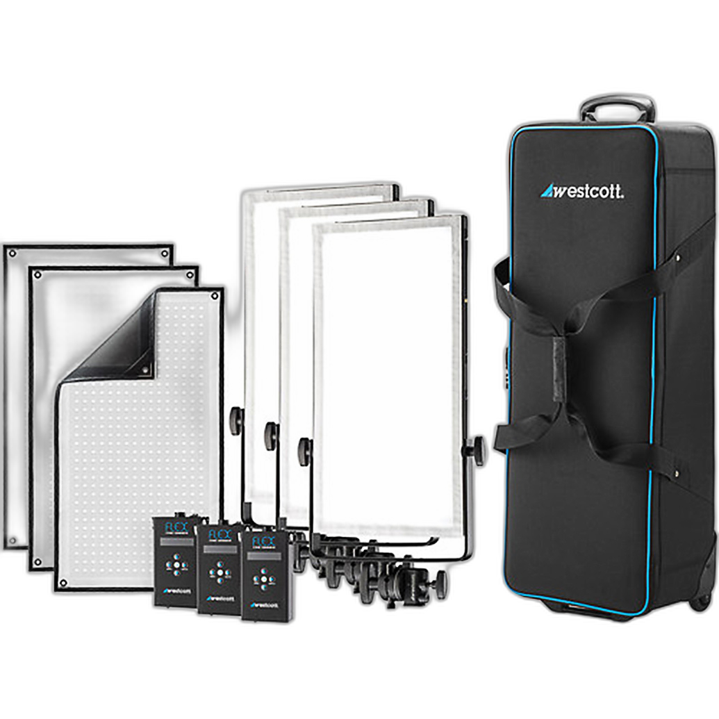Westcott Flex Cine Peter Hurley Daylight Travel Kit