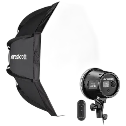 Westcott U60-B Bi-Color LED 1-Light Softbox Kit