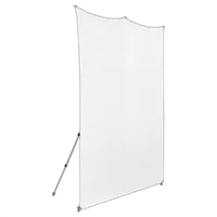 Westcott X-Drop Pro Wrinkle-Resistant Backdrop Kit - High-Key White (8FT x 8 3