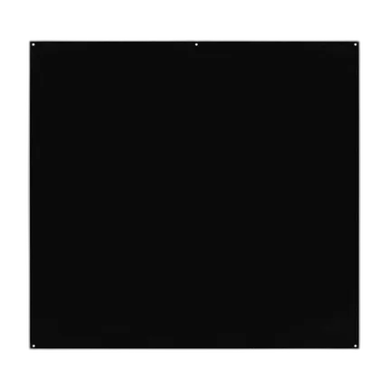 Westcott X-Drop Pro Wrinkle-Resistant Backdrop - Rich Black (8FT x 8FT)