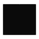 Westcott X-Drop Pro Wrinkle-Resistant Backdrop - Rich Black (8FT x 8FT)