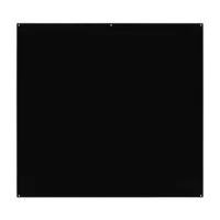 Westcott X-Drop Pro Wrinkle-Resistant Backdrop - Rich Black (8FT x 8FT) 0