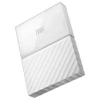 Western Digital 3TB My Passport USB 3.0 Secure Portbale Hard Drive (White) 0