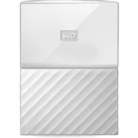 Western Digital 3TB My Passport USB 3.0 Secure Portbale Hard Drive (White) 1