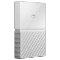 Western Digital 3TB My Passport USB 3.0 Secure Portbale Hard Drive (White) 2