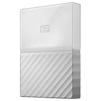 Western Digital 3TB My Passport USB 3.0 Secure Portbale Hard Drive (White) 3