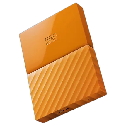 Western Digital 3TB My Passport USB 3.0 Secure Portbale Hard Drive (Orange)