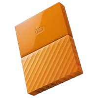 Western Digital 3TB My Passport USB 3.0 Secure Portbale Hard Drive (Orange) 0