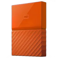 Western Digital 3TB My Passport USB 3.0 Secure Portbale Hard Drive (Orange) 3