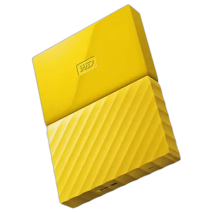 Western Digital 3TB My Passport USB 3.0 Secure Portable Hard Drive (Yellow)
