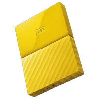 Western Digital 3TB My Passport USB 3.0 Secure Portable Hard Drive (Yellow) 0