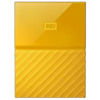 Western Digital 3TB My Passport USB 3.0 Secure Portable Hard Drive (Yellow) 1