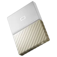 Western Digital 1TB My Passport Ultra USB 3.0 External Hard Drive (White/Gol 0