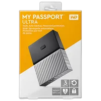 Western Digital 3TB My Passport Ultra USB 3.0 External Hard Drive (Black/Gra 8