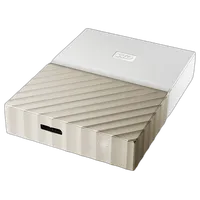 Western Digital 3TB My Passport Ultra USB 3.0 External Hard Drive (White/Gol 1