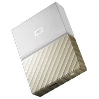 Western Digital 4TB My Passport Ultra USB 3.0 External Hard Drive (White/Gol 0