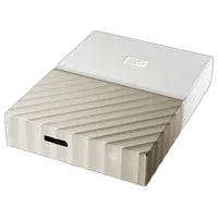 Western Digital 4TB My Passport Ultra USB 3.0 External Hard Drive (White/Gol 1