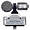 Zoom iQ7 Mid-Side Stereo Microphone for iOS Devices with Lightning