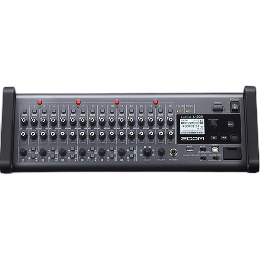 Zoom LiveTrak L-20R digital mixer-recorder