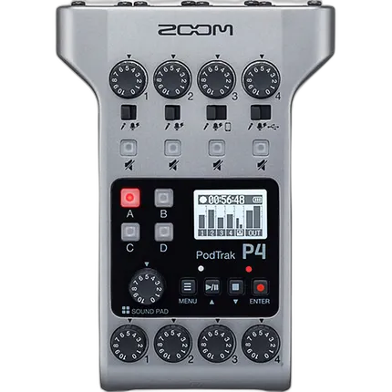 Zoom Podtrak P4 Podcast Recorder