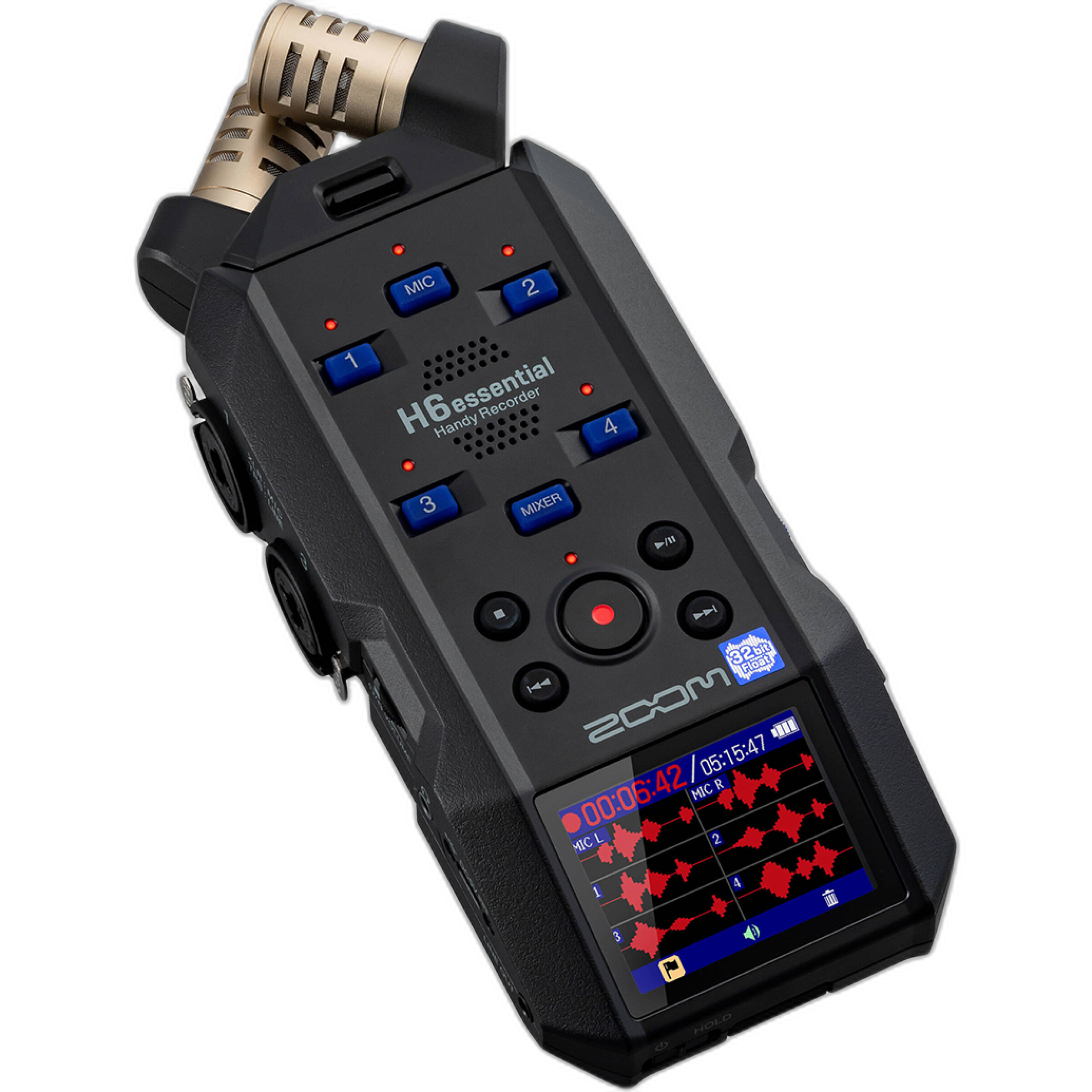 Zoom H6Essential Series 6-Track 32-Bit Float Handheld Recorder