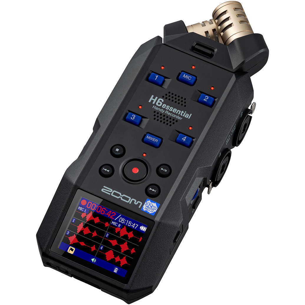 Zoom H6Essential top mic module and interface