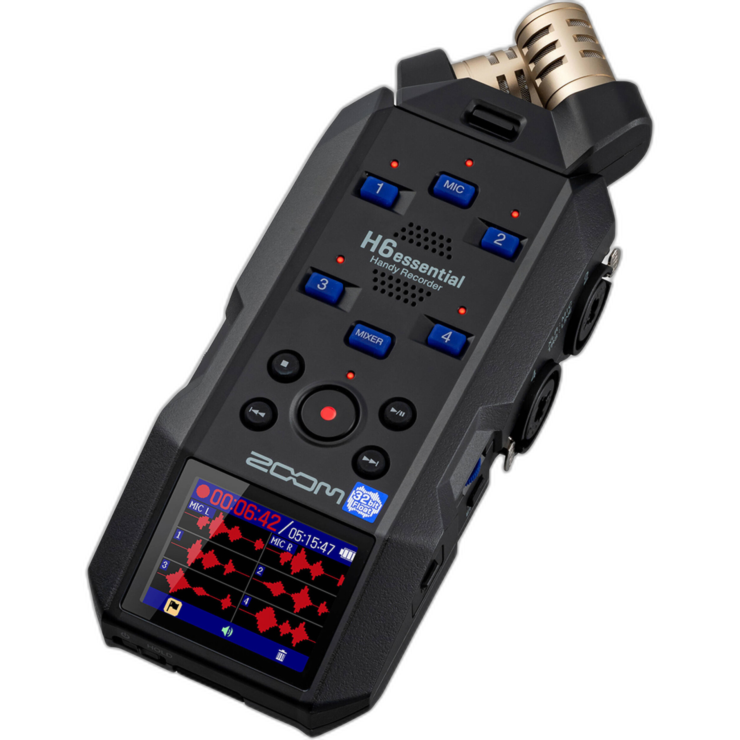 Zoom H6Essential with inputs and controls