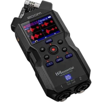 Zoom H4Essential Series 4-Track 32-Bit Float Handheld Recorder
