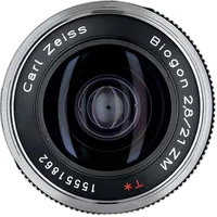 Zeiss Biogon T 21mm f/2.8 ZM Wide Angle Lens - Black 2