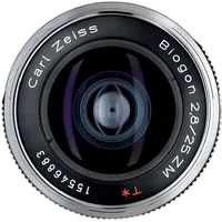 Zeiss Biogon T 25mm f/2.8 ZM Wide Angle Lens - Silver 1