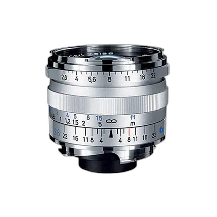 Zeiss Biogon T 28mm f/2.8 ZM Wide Angle Lens - Silver