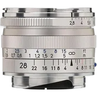 Zeiss Biogon T 28mm f/2.8 ZM Wide Angle Lens - Silver 1