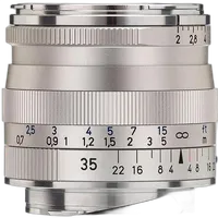Zeiss Biogon T 35mm f/2.0 ZM Standard Lens - Silver 0