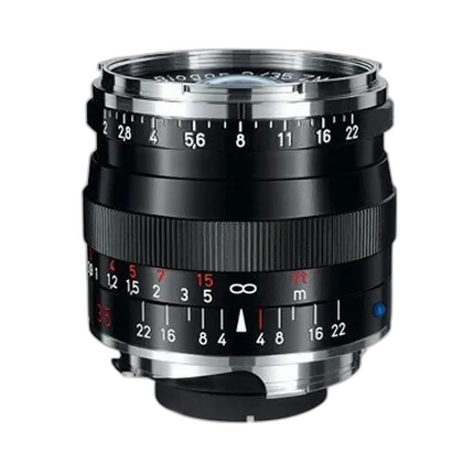 Zeiss Biogon T 35mm f/2.0 ZM Standard Lens - Black