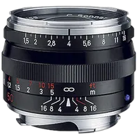 Zeiss C Sonnar T 50mm f/1.5 ZM Standard Lens - Black 0
