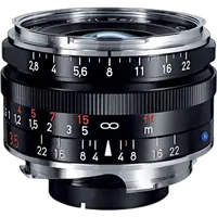 Zeiss Wide Angle 35mm f/2.8 C Biogon T* ZM Manual Focus Lens - Black 0