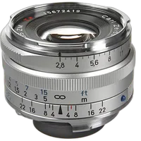 Zeiss C Biogon T 35mm f/2.8 ZM Wide Angle Lens - Silver 0