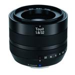 Zeiss Touit 32mm f/1.8 for X-Mount Cameras - Black